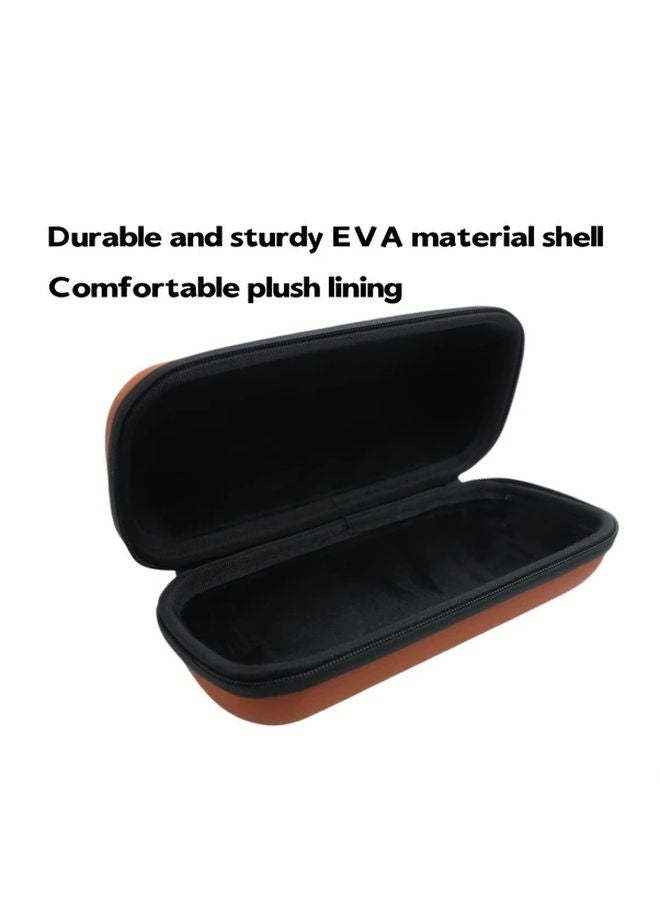 Orange EVA Carrying Case Compatible with JBL Flip 7 6 5 4 3 Portable Speaker Bag - Image 5