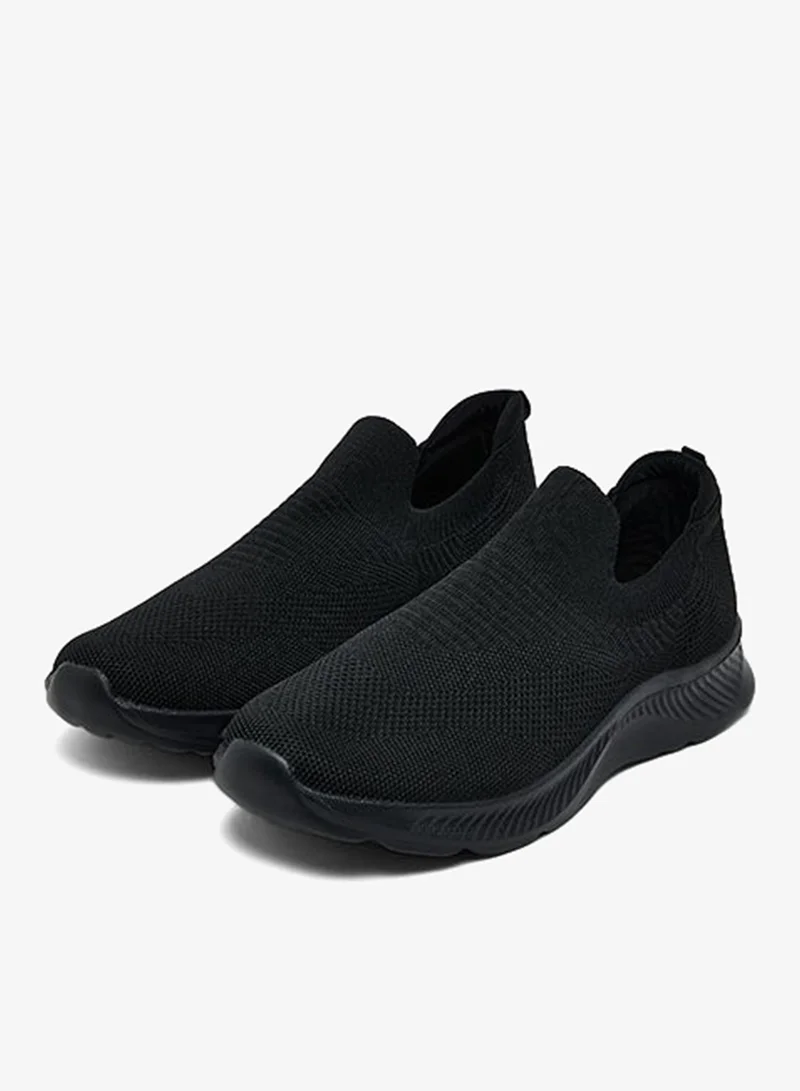 R&b Knitted Slip-On Shoes
