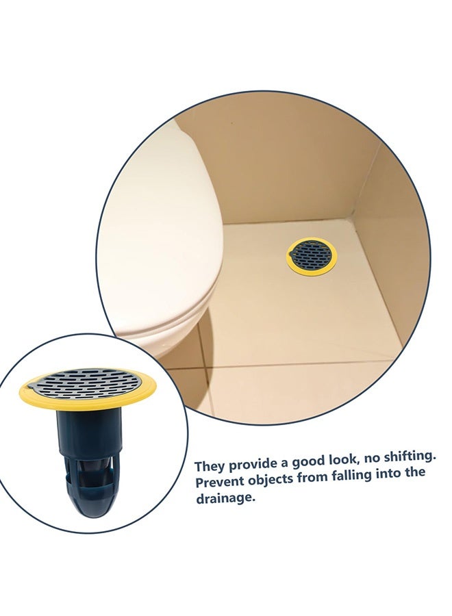 4 Pcs Silicone Drain Pipe Seal Plugs Floor Drain Core Sealing Inserts with Backflow Prevention for Kitchen Sewer  Bathroom Laundry Sewer Shower Floor Drain Balcony Drain, RV Waterproof Sewer Stoppers - Image 5