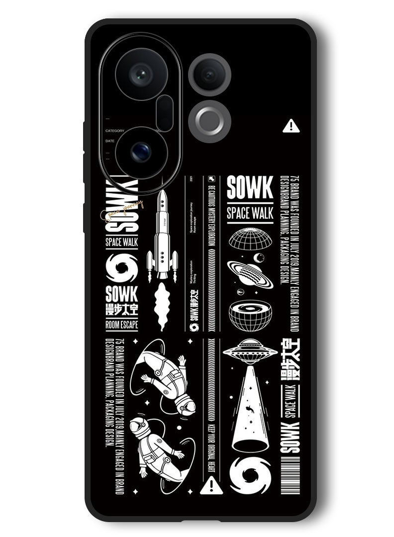 Theodor Case Compatible with Vivo X200 FE 6.31 Inch Protection Shockproof Bumper Cover Sowk - Image 1