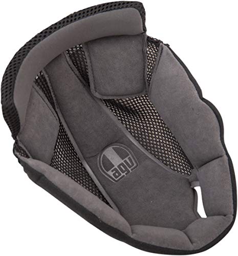 AGV AX9 Helmet Headliner Street Motorcycle Helmet Accessories - Black/Small - Image 1