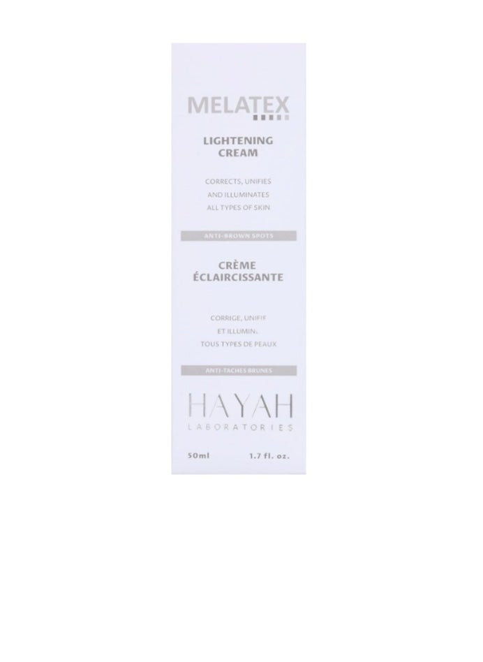 Hayah hayah Melatex lightening cream 50 ml  - Image 1