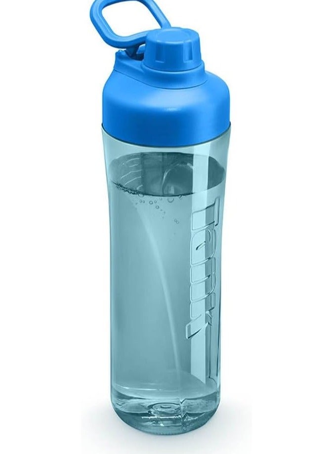 TANK Tank Tritan Plastic Water Bottle 800mL, Blue, BPA Free - Image 1