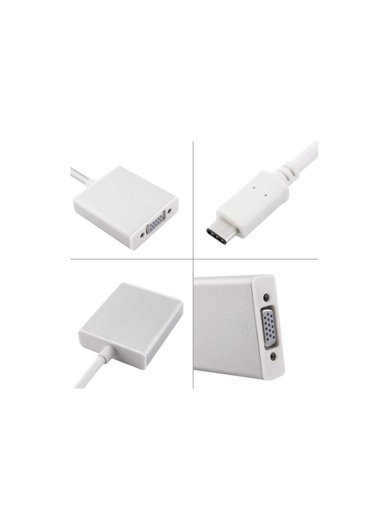 يو اس بي سي كيبل توصيل يو اس بي 3.1 تايب سي الى في جي ايه