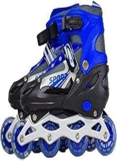 Skating shoes single row - adjustable roller skate shoes, red*white,35:38