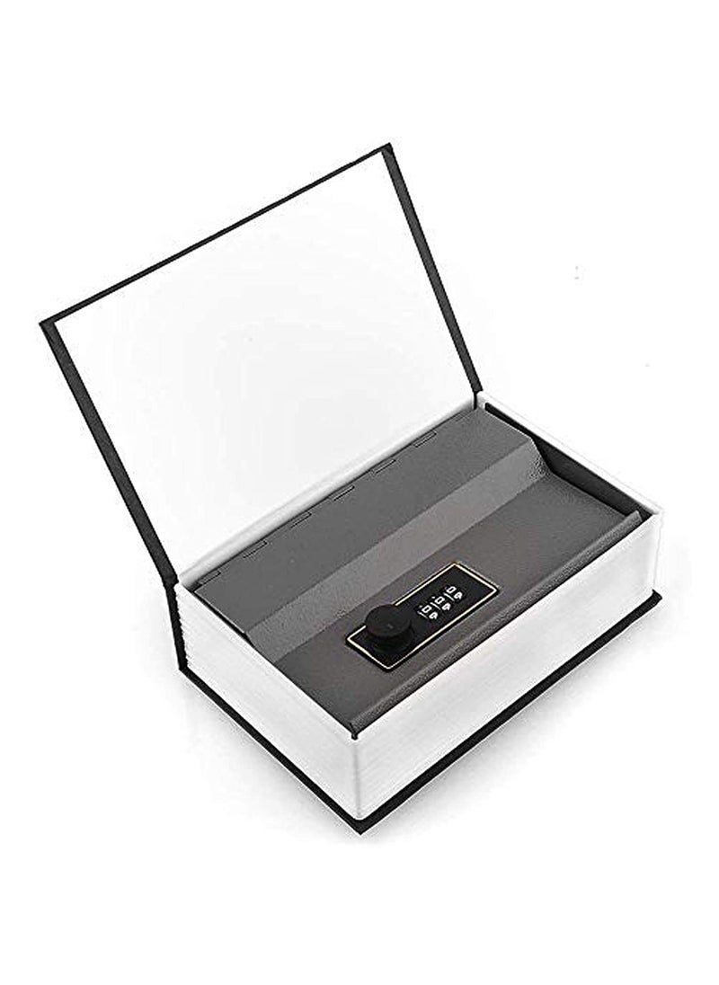 Brajin Brajin Unique Hidden Secret Book Safe Vault Box with 2 Keys Jewelry Money Cash Box Locker Jewellery Home Safe Box Dictionary for Office Home Number  - Image 1