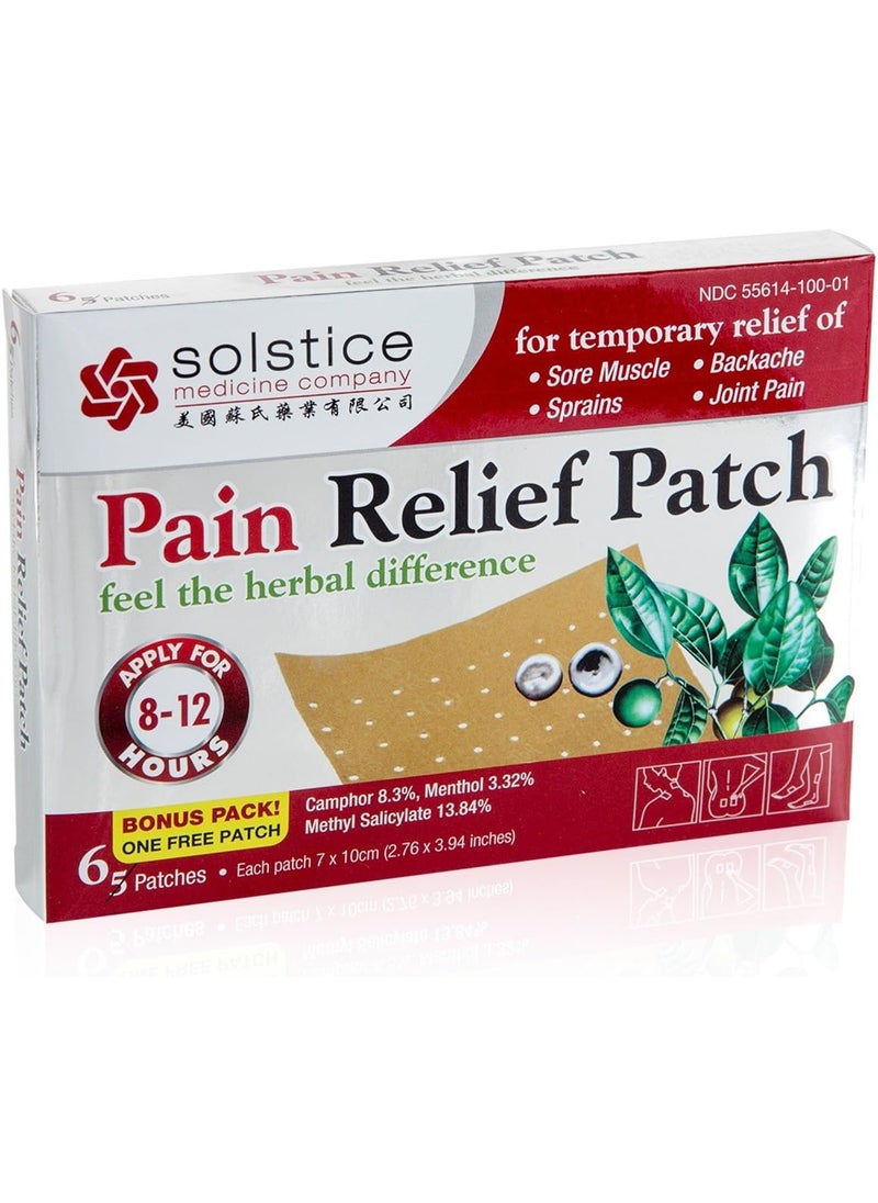 Solstice Medicine Company SOLSTICE MEDICINE COMPANY Solstice Pain Relief Patch, 0.02 Pound 