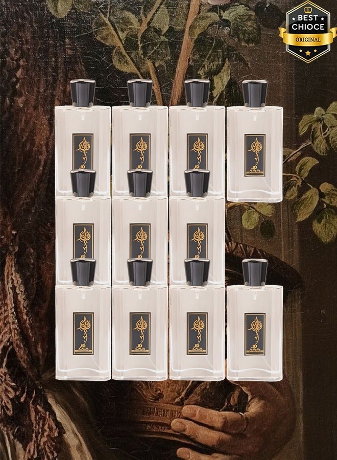 Banafa 11 Pieces Al Khalid Perfume 100ml EDP - Image 1
