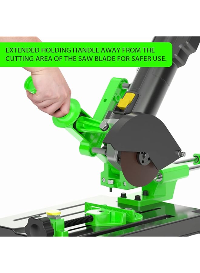 إيروريكس آلة تلميع ذات حامل عالمي ثابت وآلة قطع وتحويل ومنشار طاولة وقضيب سحب متعدد الوظائف لآلة طحن الزوايا وحامل لطحن الزوايا 100 و125 - Image 2