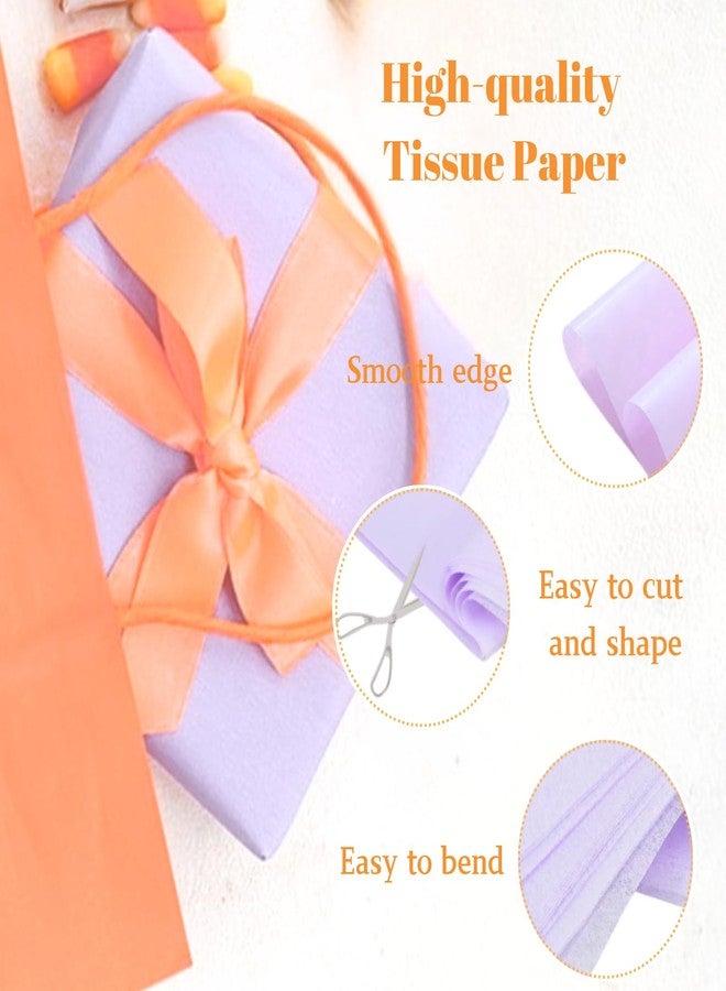 KASBEE Lavender Tissue Paper Bulk, Wrapping Tissue Paper for Gift Bags, 20 X 14 Inch Gift Wrap Paper for Birthday Wedding Graduation Flowers DIY Crafts, 60 Sheets - Image 2