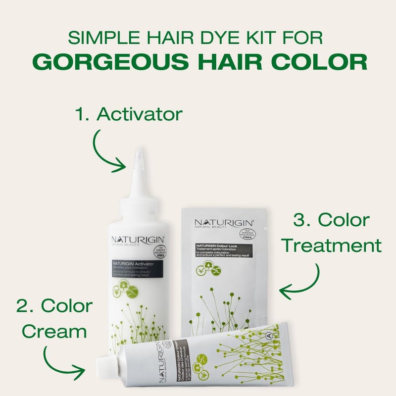 Naturigin Permanent Hair Color for Women - 10.2A Light Ash Blonde, Ammonia-Free Vegan Hair Dye with 100% Gray Coverage, Long-Lasting, Nourishing & Salon Quality Results - Image 2