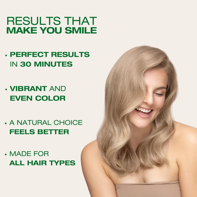 Naturigin Permanent Hair Color for Women - 10.2A Light Ash Blonde, Ammonia-Free Vegan Hair Dye with 100% Gray Coverage, Long-Lasting, Nourishing & Salon Quality Results - Image 4