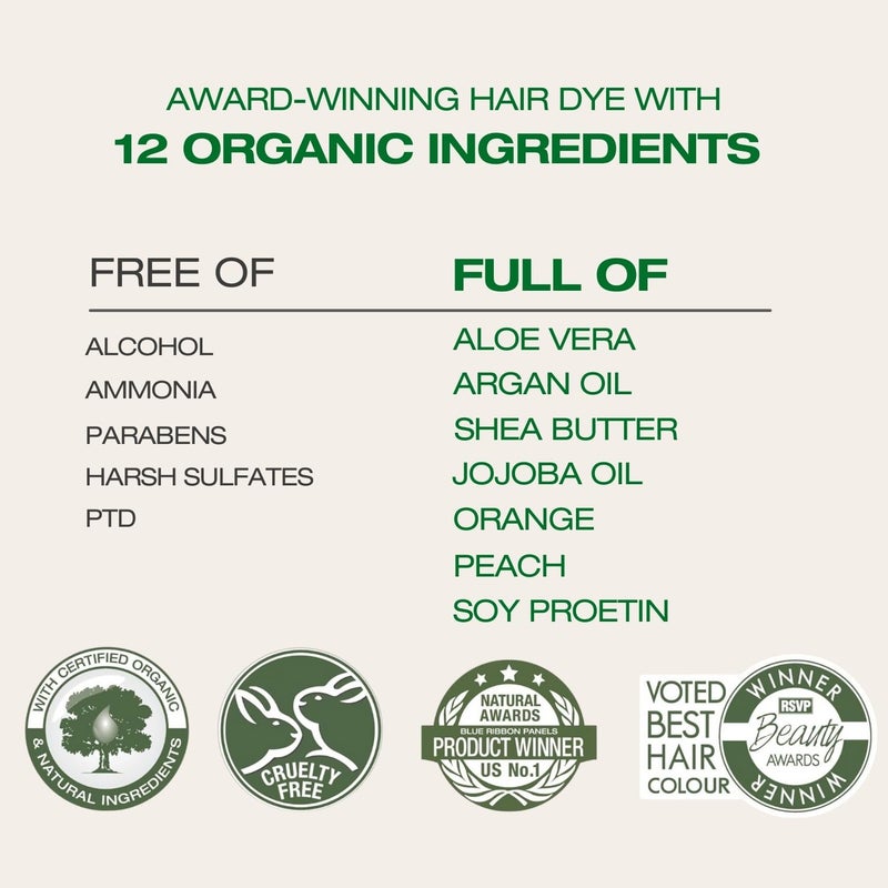 Naturigin Permanent Hair Color for Women - 10.2A Light Ash Blonde, Ammonia-Free Vegan Hair Dye with 100% Gray Coverage, Long-Lasting, Nourishing & Salon Quality Results - Image 5