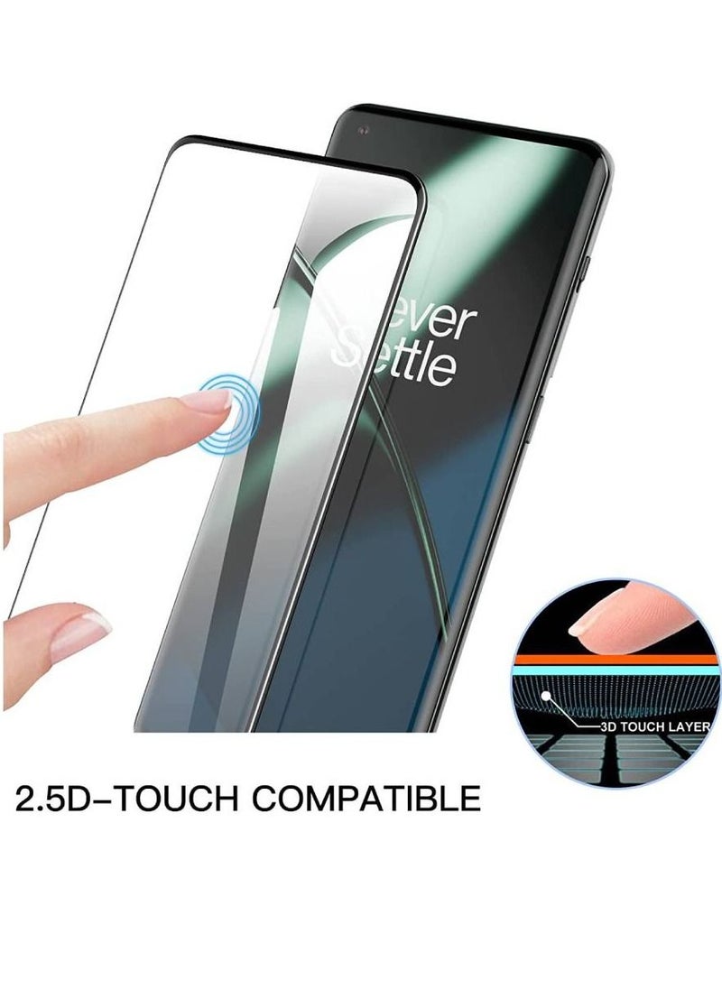 yopah - 2 Pack 9H Full Coverage Tempered Glass Screen Protector For OnePlus 11 - Image 1