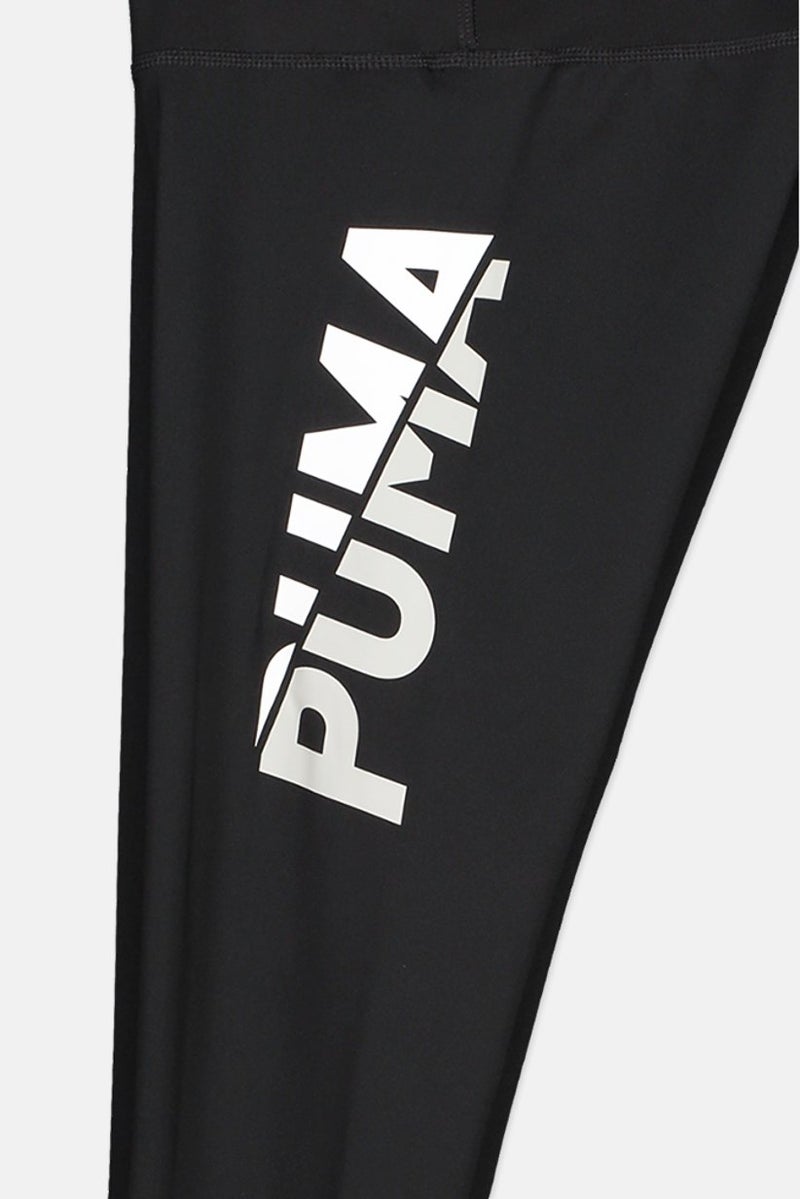 PUMA Kid Girls Sportswear Fit Pull On Outdoor Legging, Black - Image 3