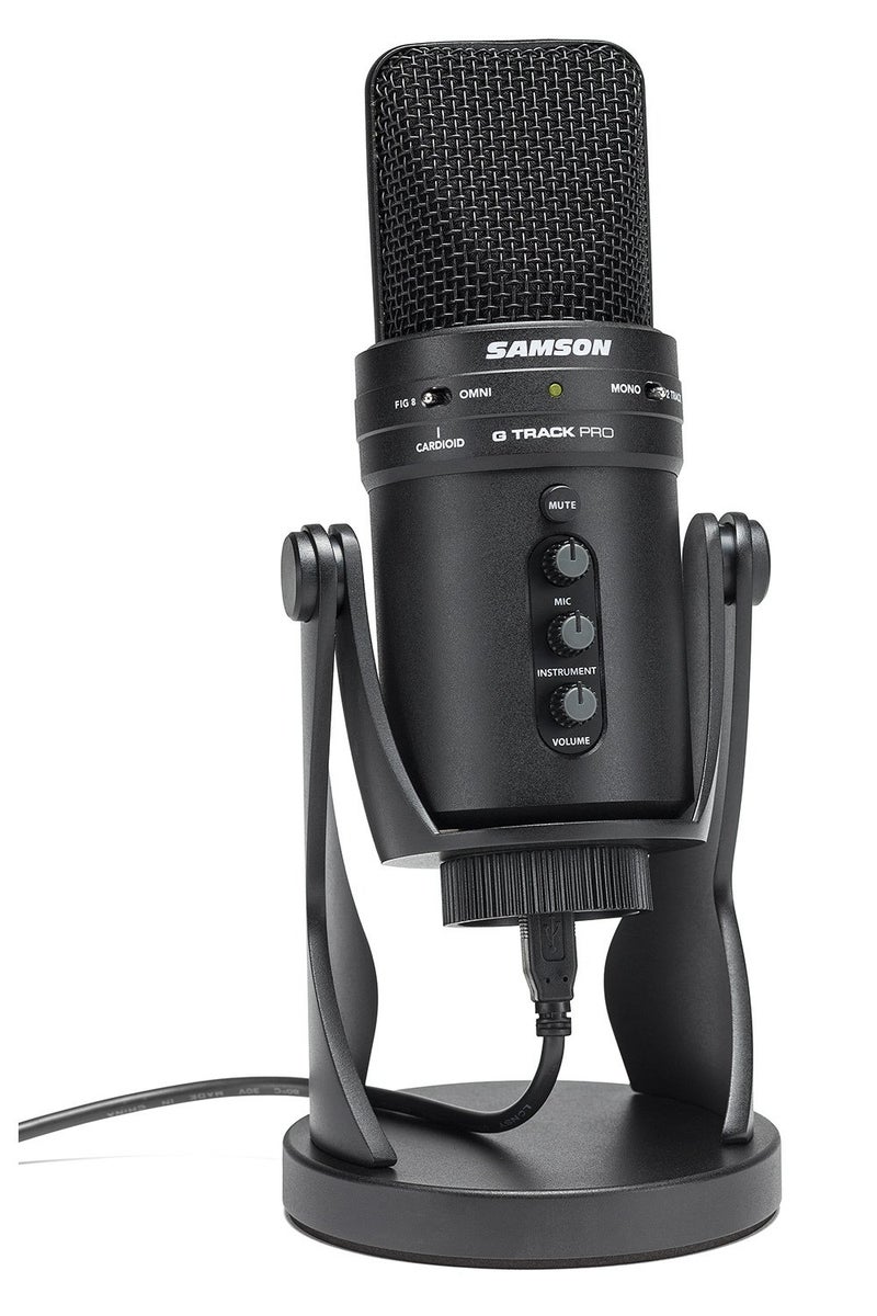 Samson ميكروفون USB مكثف محترف سامسون G-Track Pro مع واجهة صوتية - Image 3