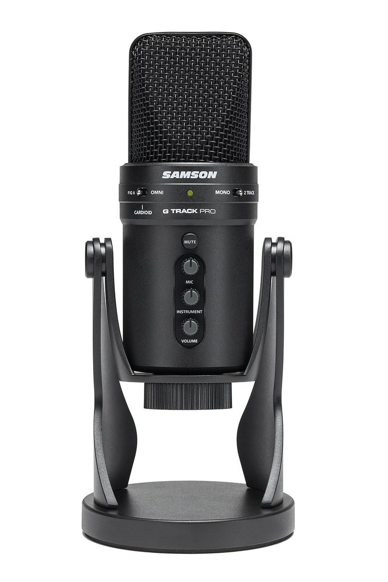 Samson ميكروفون USB مكثف محترف سامسون G-Track Pro مع واجهة صوتية - Image 1