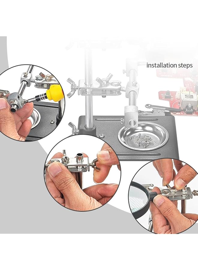 erorex Cellphone Circuit Board Repairing Workbench Universal Welding Station Multi Joint Adjustable Bracket Angle Adjustable Auxiliary Fixture Practical Maintenance Tools - Image 5