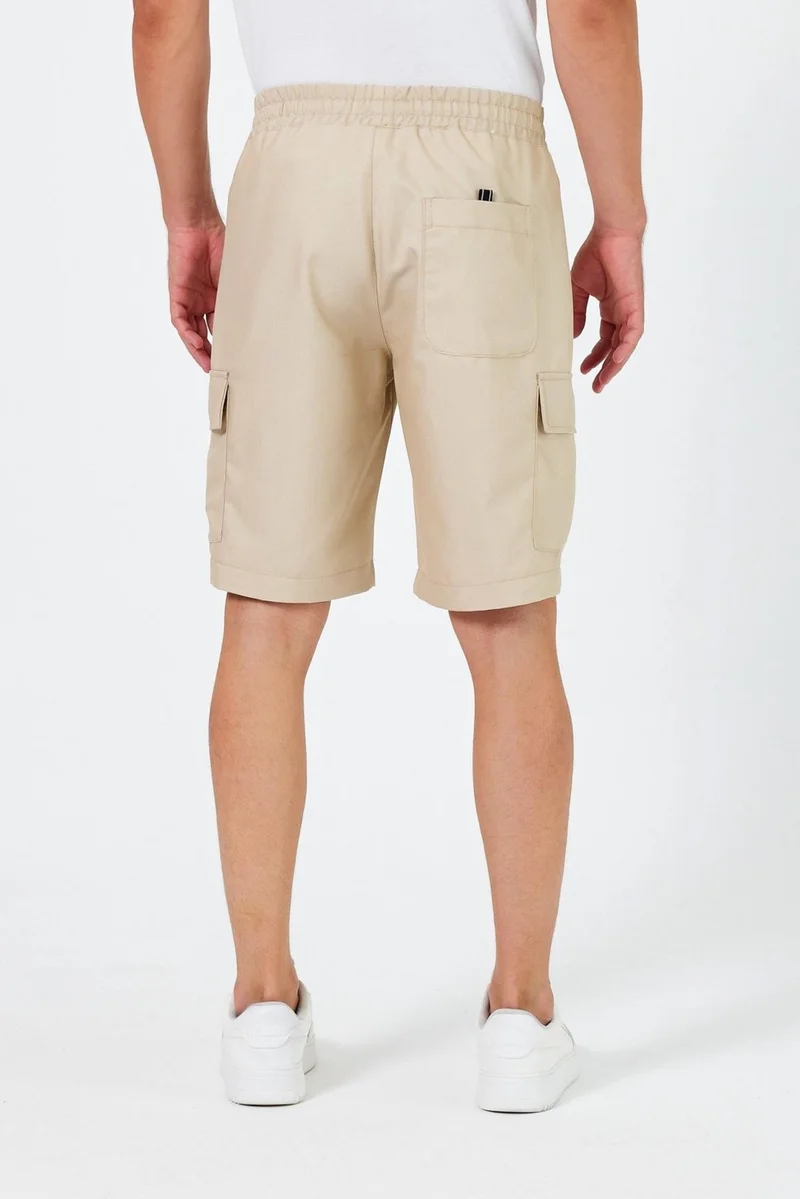 الكسندر جاردي Alexandergardi Cargo Pocket Bermuda Shorts (E24-6502)
