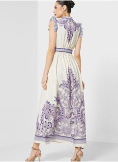 Khizana Printed A-Line Dress  - Image 2