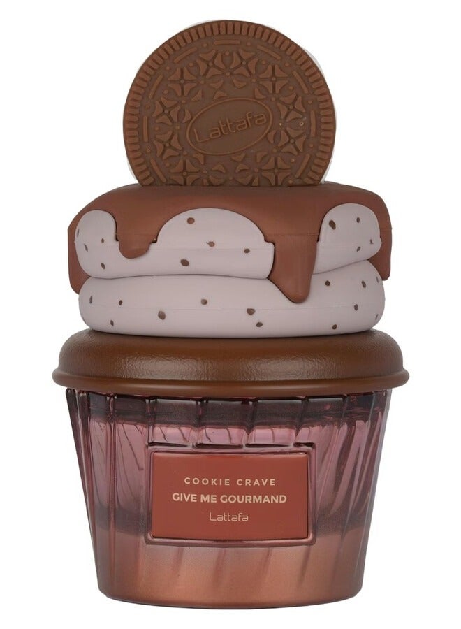 Lattafa Unisex Give Me Gourmand Cookie Crave EDP Spray 2.53 oz Fragrances - Image 2