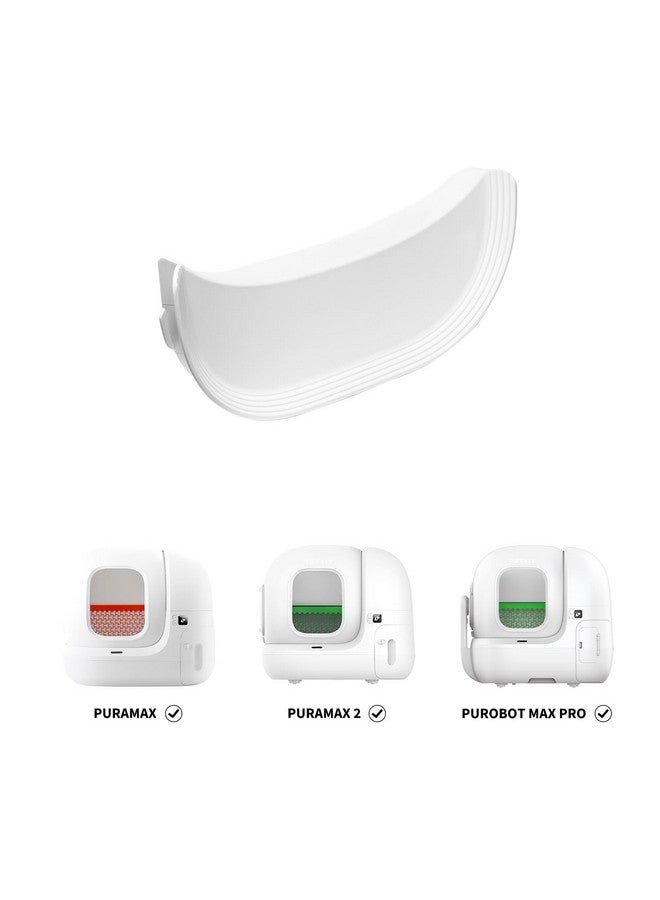 PETKIT Elevated Entrance Fence for PuraMax Self-Cleaning Cat Litter Box, Anti-Leak Urine & Litter Baffle, Increase Threshold for Automatic Cat Litter Box, Less Mess - Image 2