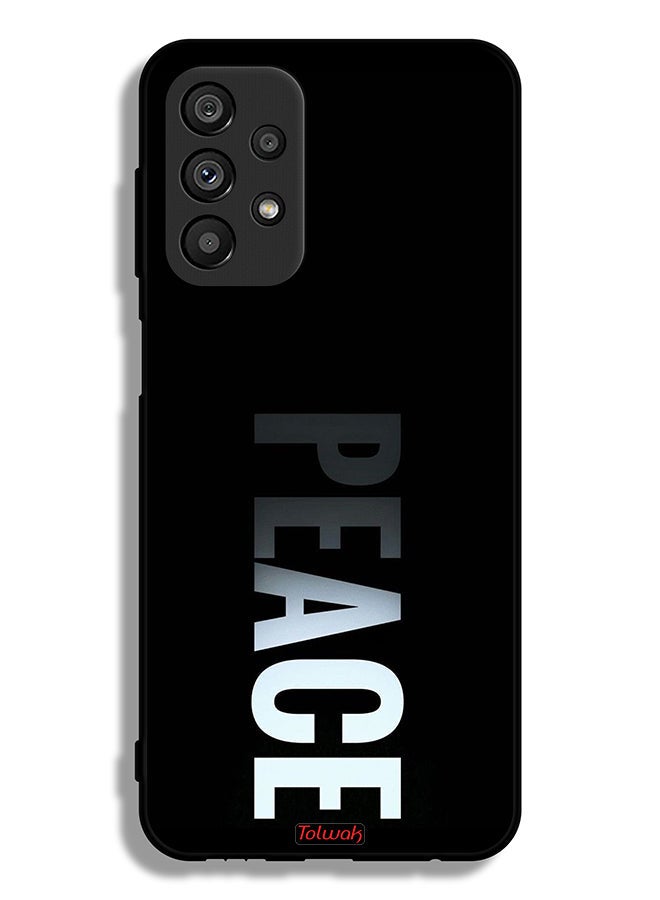 Tolwak Samsung Galaxy A23 5G Protective Case Cover Peace - Image 1