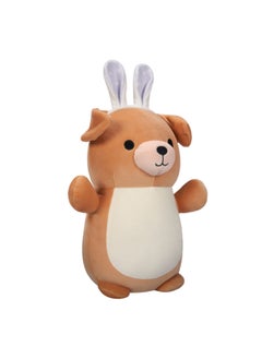 Squishmallows 10 inch Spencer the Brown Labrador Hugmee , Officially Licensed Kellytoy Plush Toy, Colorful Soft Toy, Gift for Kids, Girls & Boys Washable Squishy Stuff Toy Multicolor All Age  - Image 2