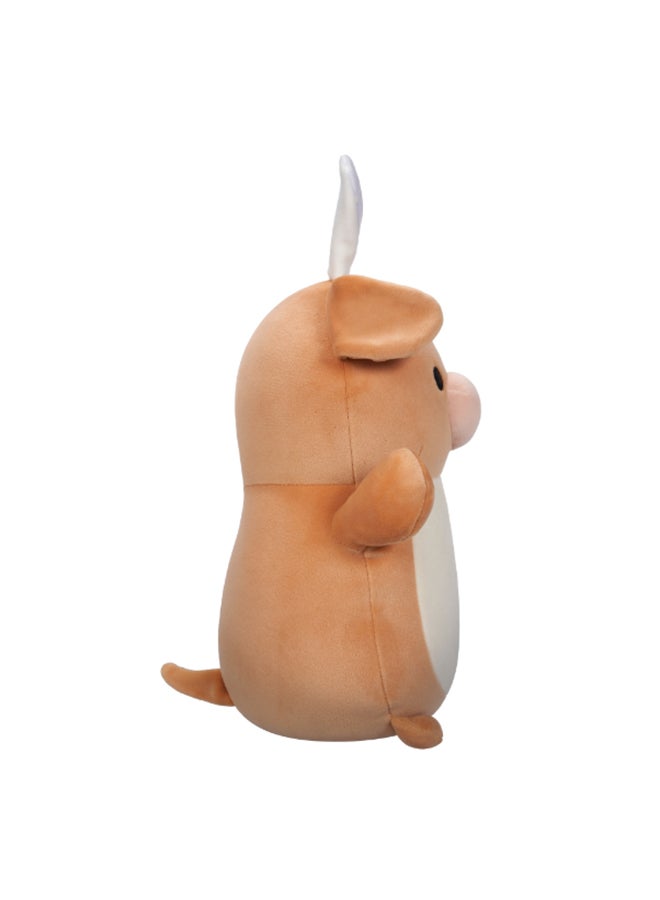 Squishmallows 10 inch Spencer the Brown Labrador Hugmee , Officially Licensed Kellytoy Plush Toy, Colorful Soft Toy, Gift for Kids, Girls & Boys Washable Squishy Stuff Toy Multicolor All Age - Image 3