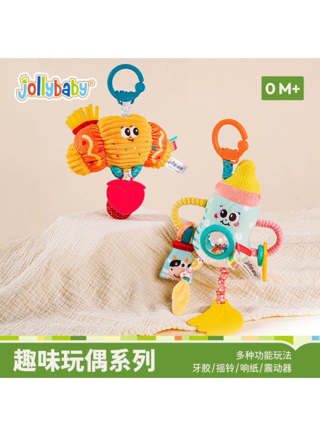 Jollybaby Baby Bottle Fun Doll Pendant Car Hanging Bed Hanging 0-1 Year Old Baby Soothing Educational Toy - Image 4