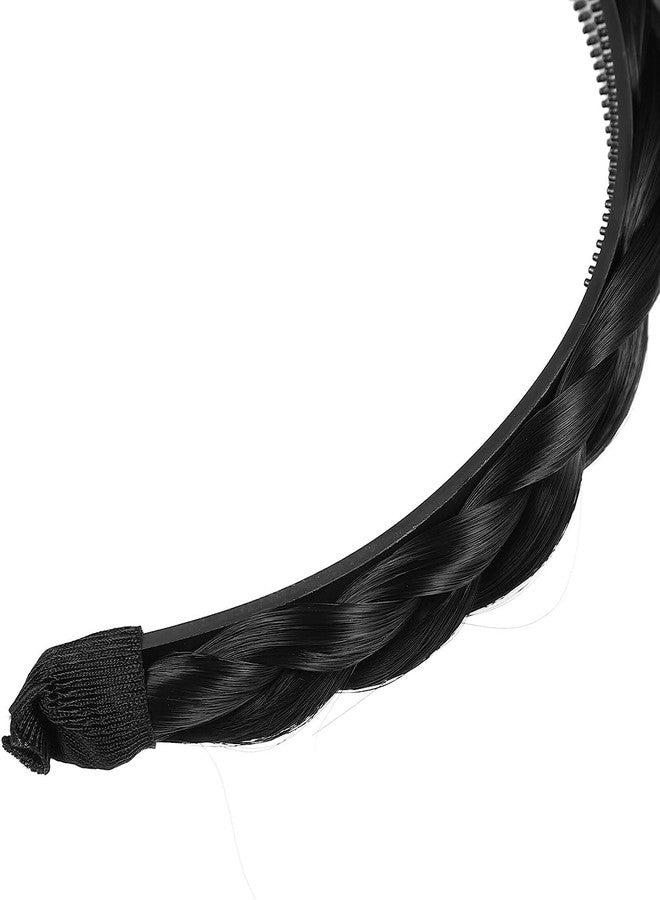 VIVIAN Synthetic Wigs Headband (Pack of 1) Front Hair Bangs Fringe (Black) Hair Extensions for Women - Image 5