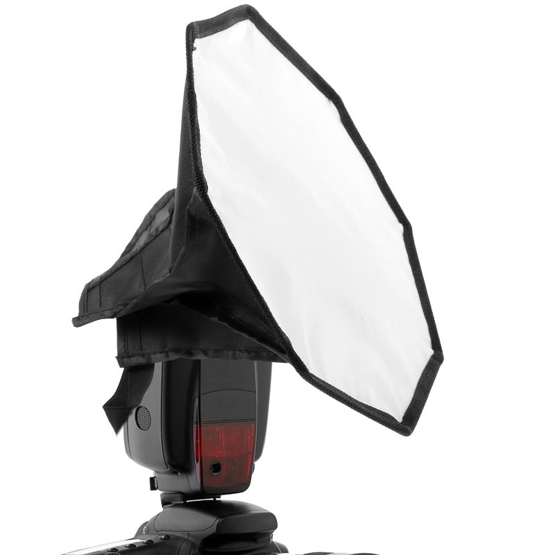 30Cm Octagonal Softbox Diffuser Cover For External Flash Units Photography Lighting Modifier - Image 4