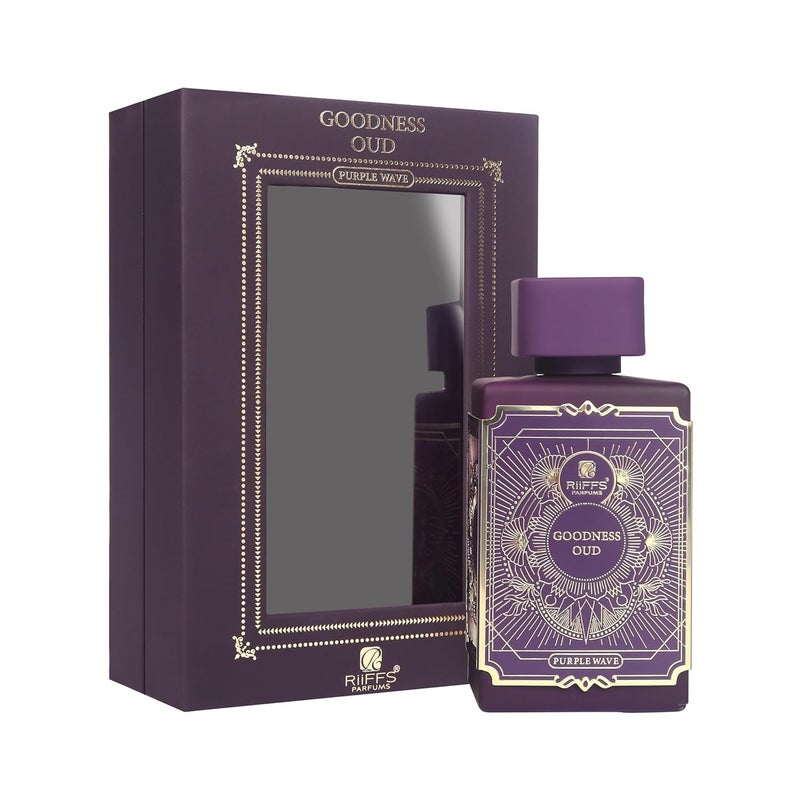 RiiFFS GOODNESS OUD PURPLE WAVE Eau De Perfume 100ml (For Men AND WOMEN) - Image 1