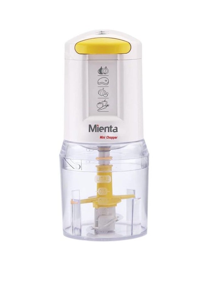 Mienta MIENTA Mini Chopper With 2 Bowls, 400 Watt  - Image 2