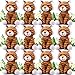 Blueweenly 12 Pieces Tiger Stuffed Animal 6 Inch Sitting Tiger Plush Toys Lifelike and Cute Animal Dolls Gifts for Boys and Girls Birthday Favors Forest Gifts Party DecorClassic - Image 2