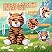 Blueweenly 12 Pieces Tiger Stuffed Animal 6 Inch Sitting Tiger Plush Toys Lifelike and Cute Animal Dolls Gifts for Boys and Girls Birthday Favors Forest Gifts Party DecorClassic - Image 4