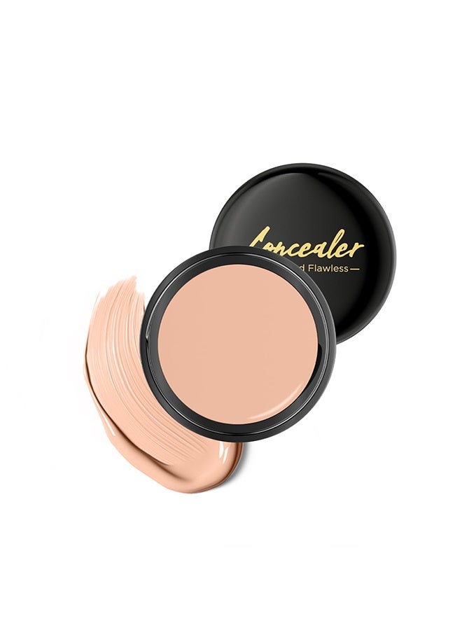 QIC Concealer,Natural Color Correcting Concealer for Women,Full Coverage Makeup for Face Eye Body,Nourishing Makeup for a More Even Complexion(Natural Skin Tone, 0.53 Oz) - Image 1