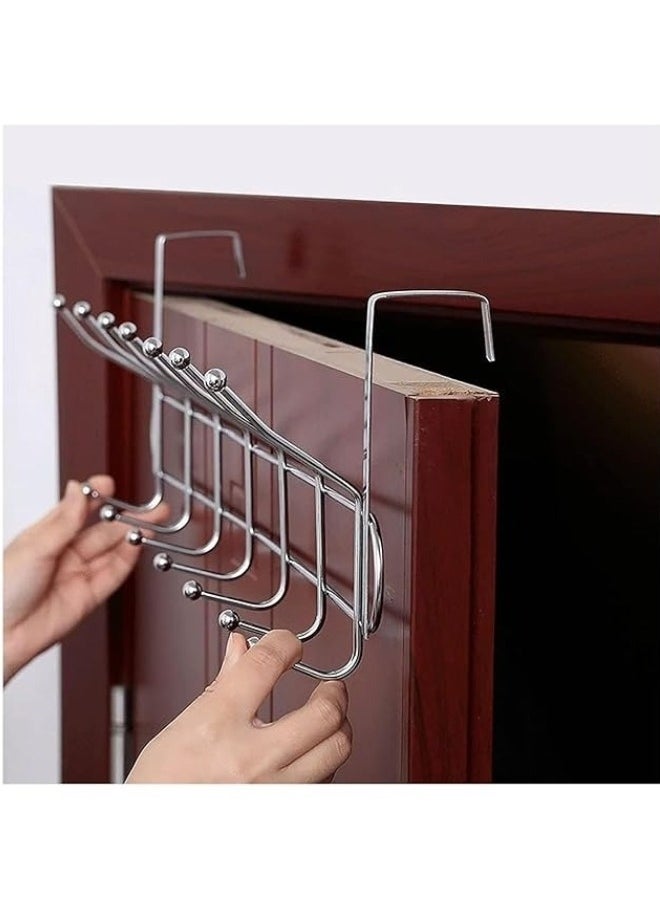 Generic Metal door hanger 6 hooks without nails  - Image 3