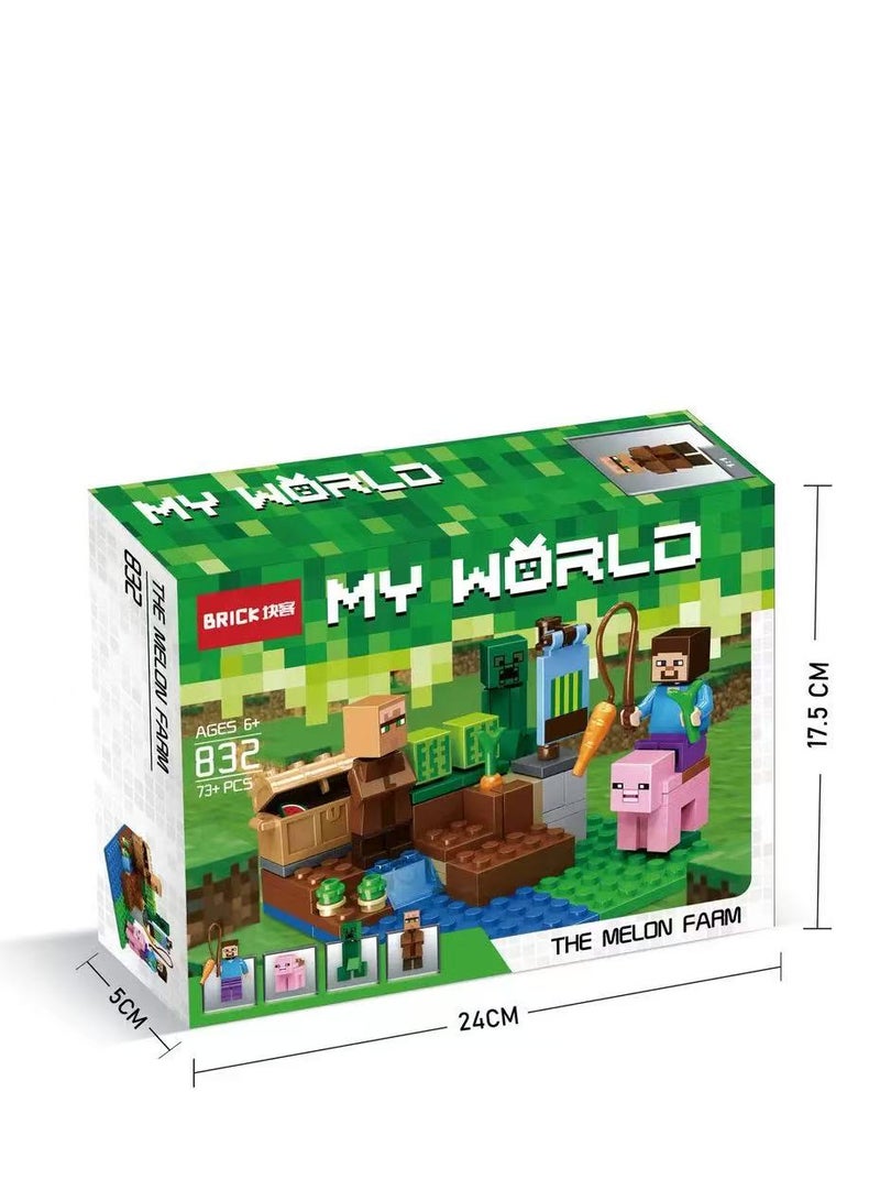 The Melon Farm building set 832 Pieces