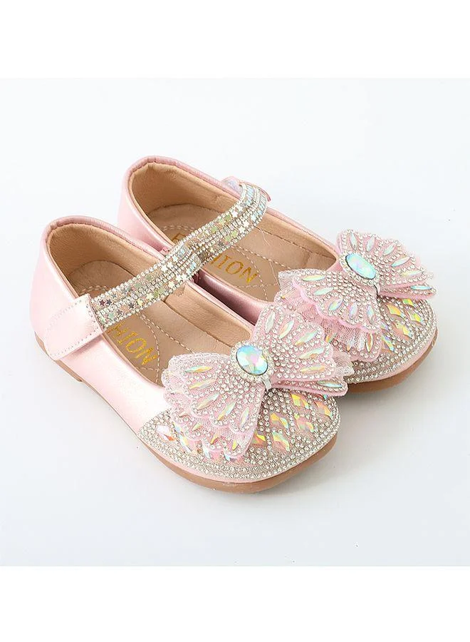 Mark & Mia Mark & Mia Butterfly Embellished Party Shoes - Pink