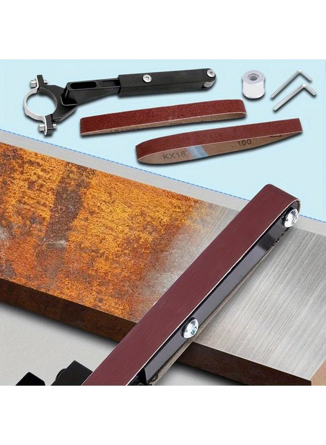 Angle Grinder Sanding Attachment For Rust Removal Polishing And Smoothing Tool - Image 2