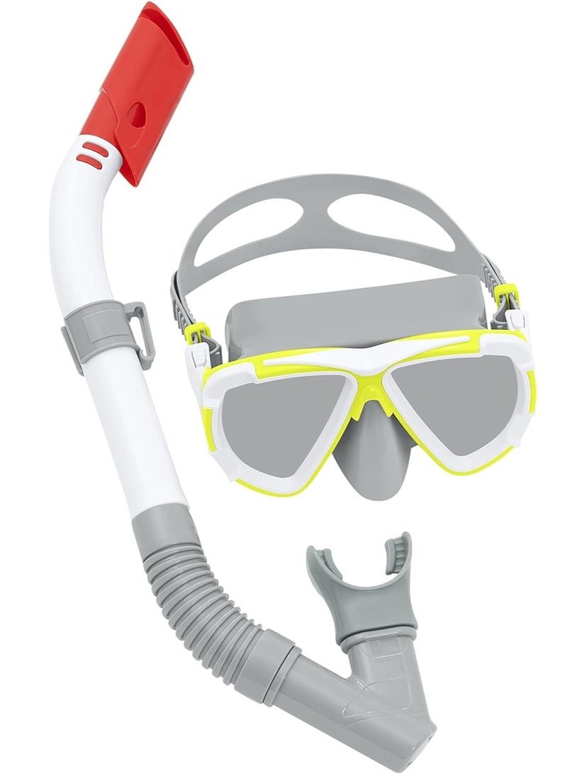 Bestway Hydro-Pro Dive Mira Mask & Snorkel Set - 1 Piece Only, Assorted/Color May Vary - Image 1