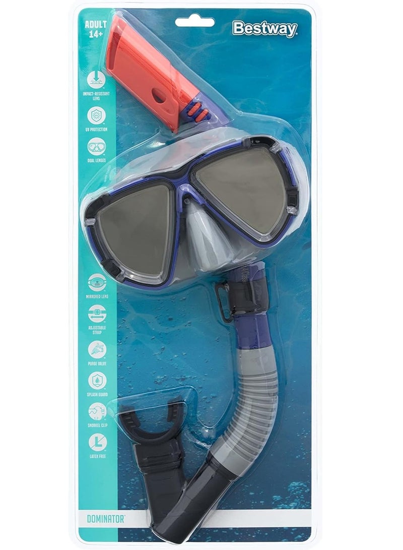 Bestway Hydro-Pro Dive Mira Mask & Snorkel Set - 1 Piece Only, Assorted/Color May Vary - Image 4