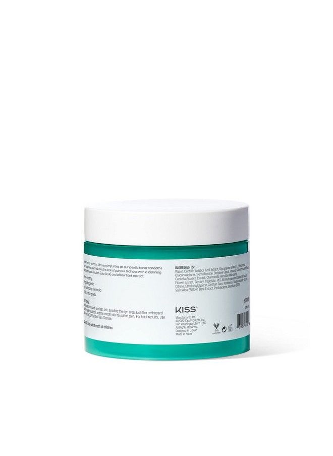 JOAH Heal Me Cica Face Toner Pads Centella Asiatica For Soothing Calming Balancing Sensitive And Irritated Skin Korean Skincare Crueltyfree Ph 5.5 Hypoallergenic 50 Pads  - Image 3