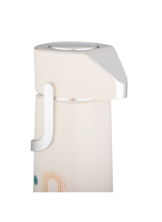 REFAN 🫖 Rivan 1L Pressure Thermos – Creamy Color with a Modern Design ✨ - Image 4