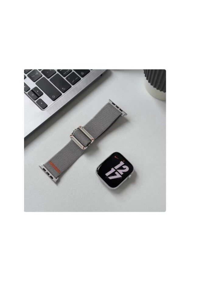 Generic - Woven Fabric Flexible Band Strap for Apple Watch 38/40/41/42mm - Image 1
