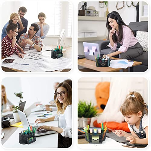 SOLDTRUE Metal Pen Stand Desk Organizer Pen/Pencil Stand with Drawer, Mobile & Remote Stand for Office Desk/Desktop/Table Storage Organizer Stationary Box, So it is Long lasting and Durable (Big Size) - Image 3