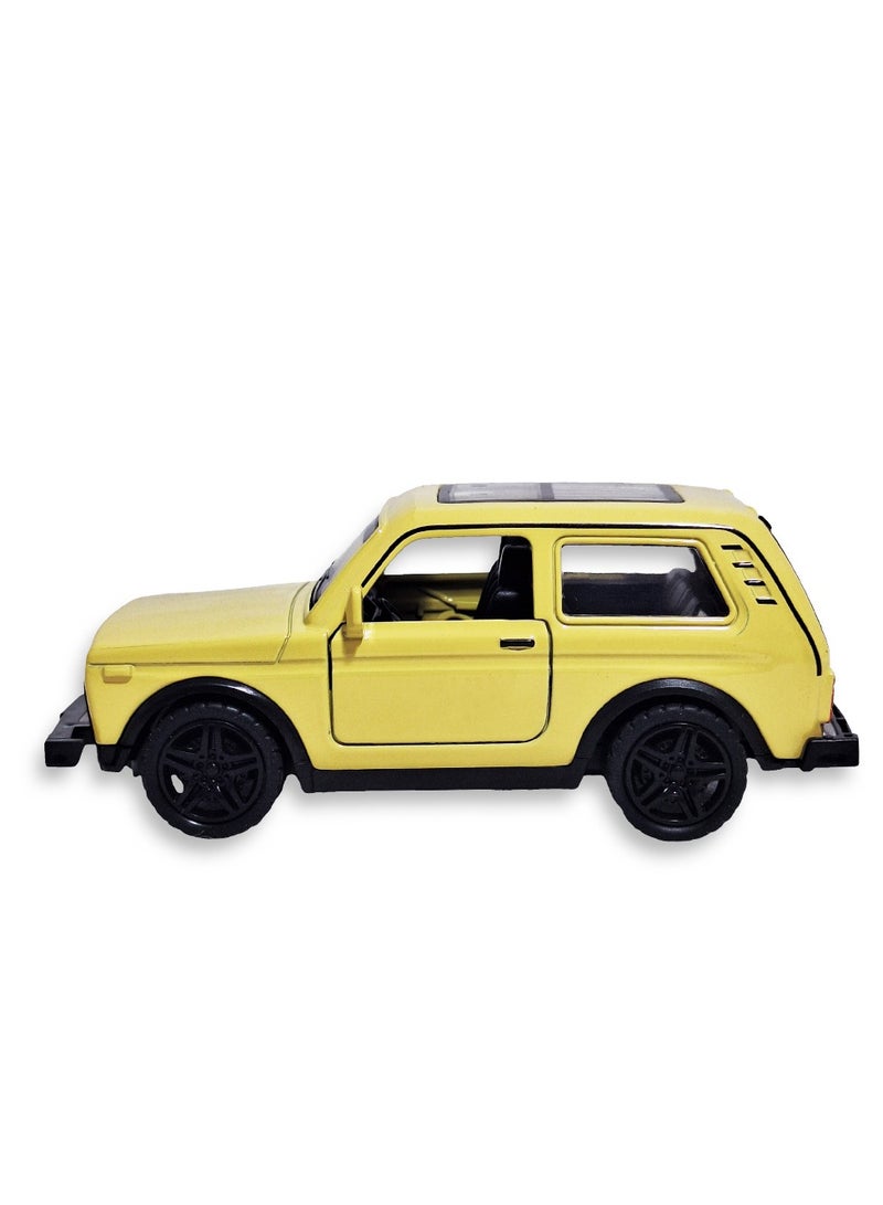 Vintage Alloy Classic Car Model, Collectible Metal Automobile Replica, Nostalgic Retro Vehicle Ornament, Ideal for Party Display, Decorative Desktop Collectible, Non-Electric - beige - Image 5