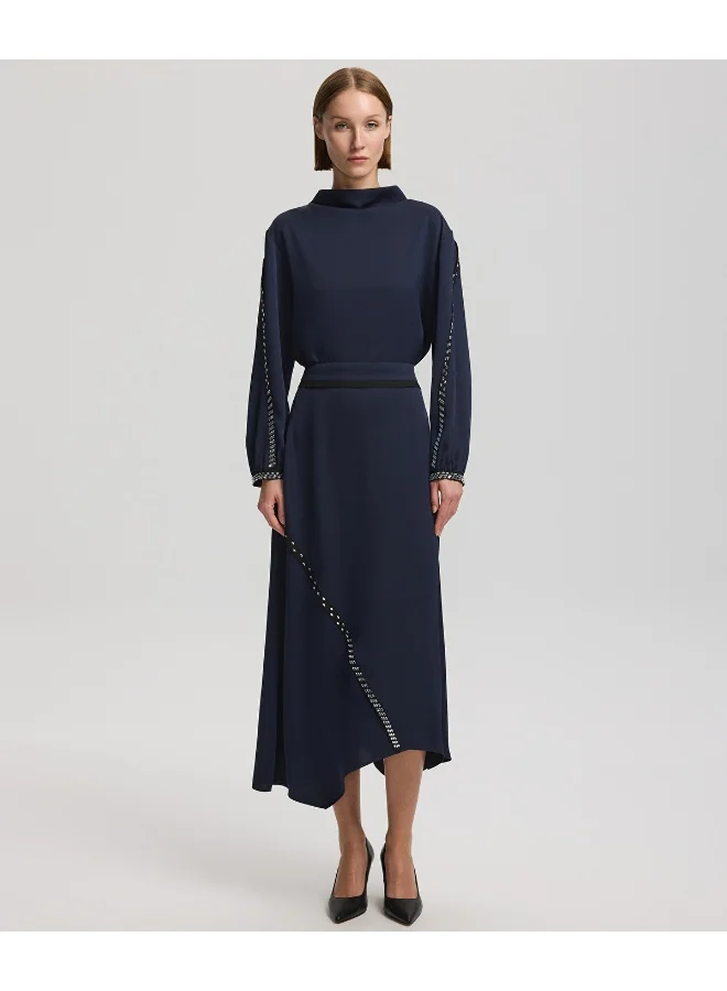 إبيكيول Midi Skirt With Rhinestones
