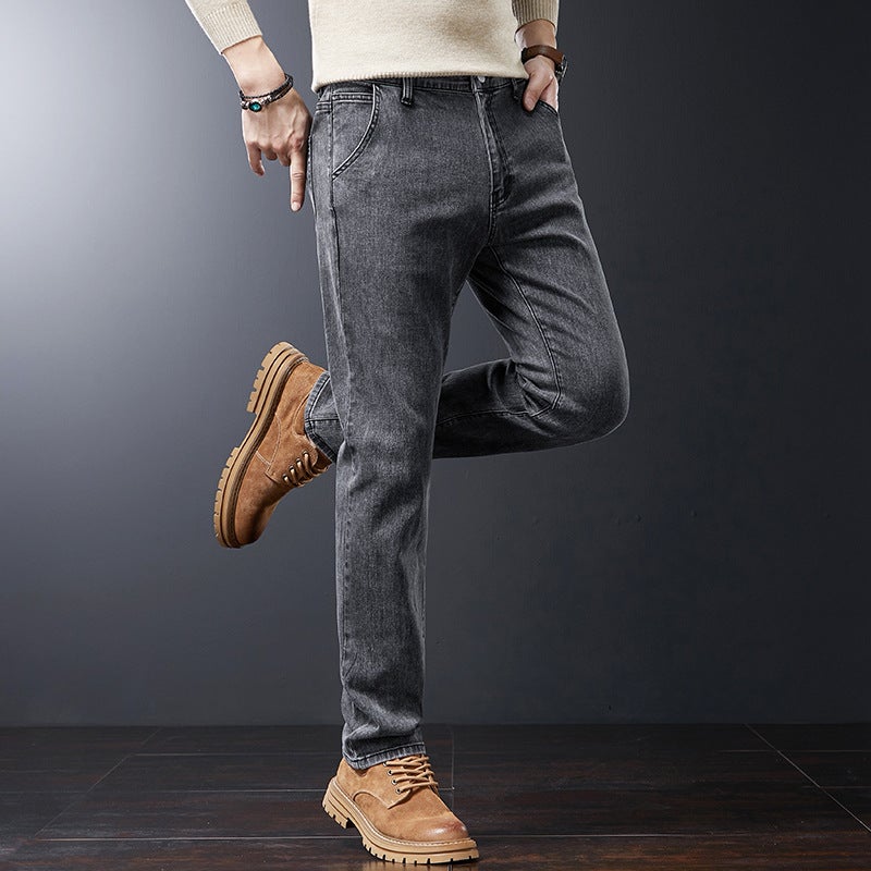 Unisex Casual Daily Denim Jeans - Image 3